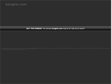 Tablet Screenshot of bangher.com